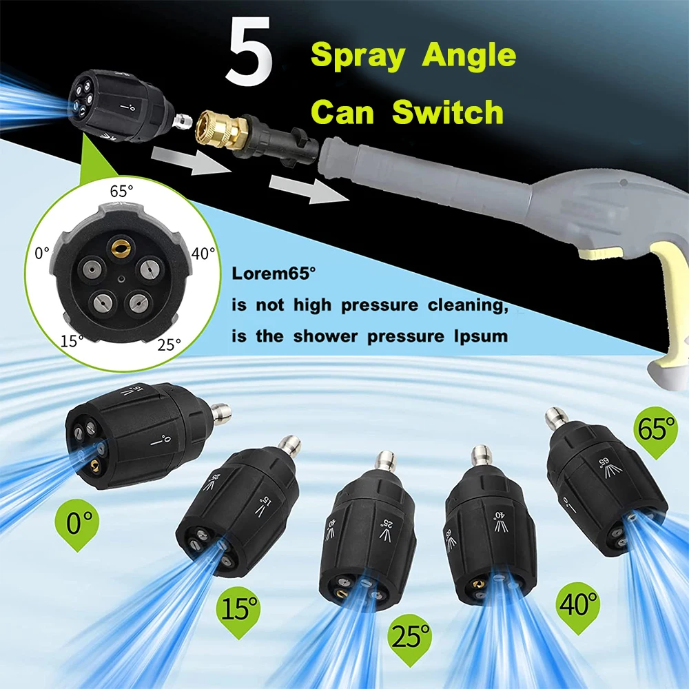 Karcher ��ü�� ���� �ͼ� �� �����, 0-65 �� ���� ������ ����, 1/4 ��ġ, K2 K3 K4 K5 K6 K7