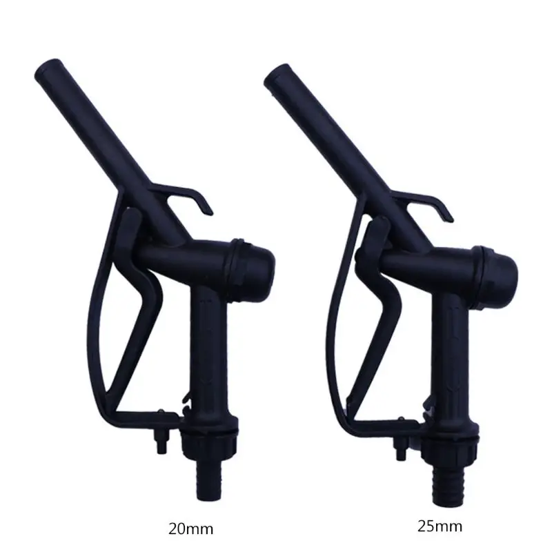 P82D 3/4"/ 1" Heavy Duty for Diesel Nozzel Max Flow 45 Liters/Minute PP Body Multifucntional Fuel Gun Hose Trigger Nozzle