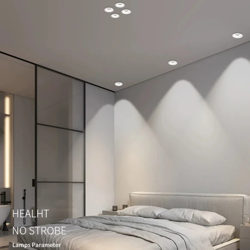 Modern simple small hill light embedded anti-glare wall washing S677f862bc0d449d8b65e6e9195f5dfc62