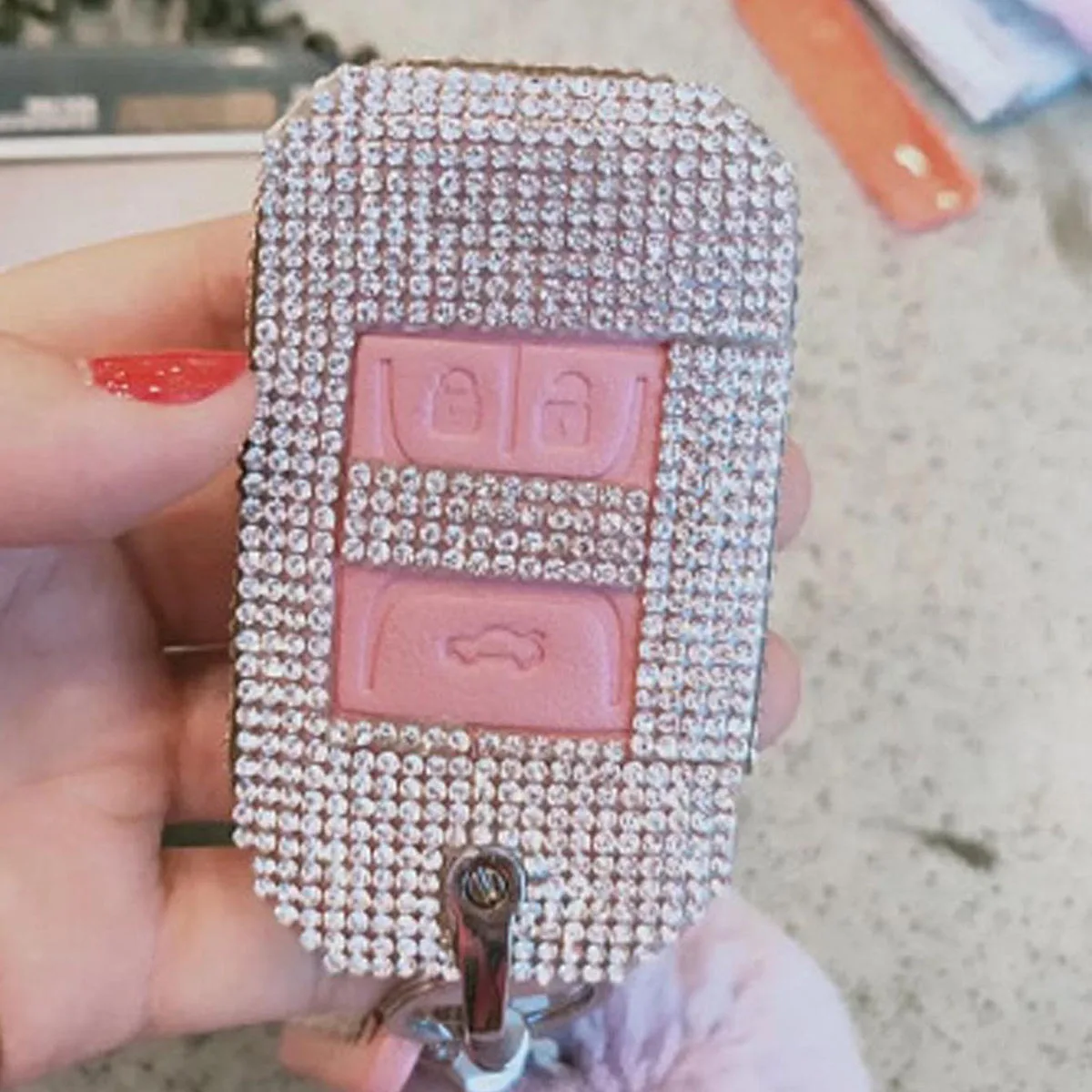 Self-Adhesive Rhinestone Diamond Ribbon Sticker Roll Phone Case