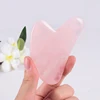 Natural Stone GuaSha Jade Facial Beauty Scraping Massage Tools Firm Skin Care Face Gua Sha SPA Physical Therapy Gue Che Roller 2