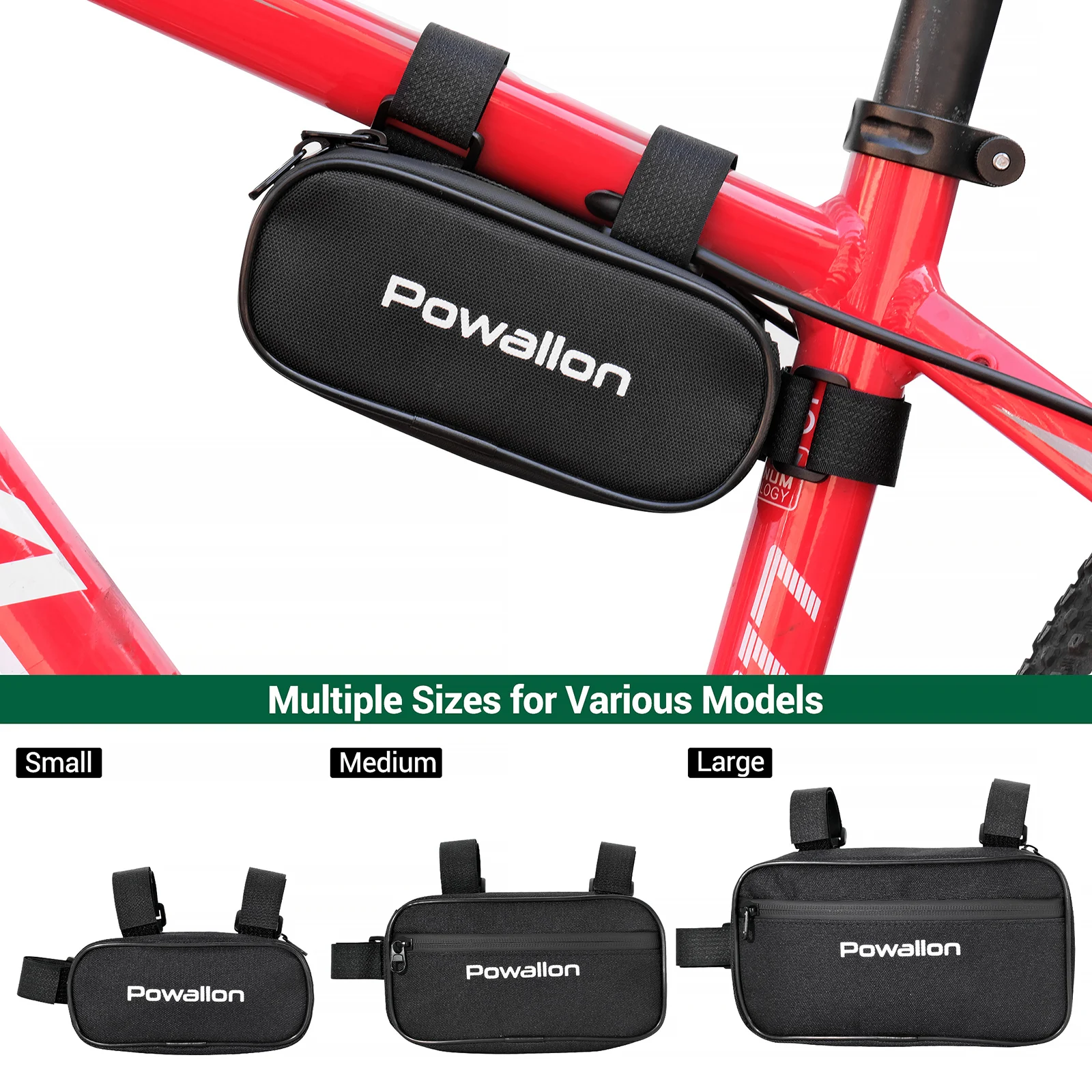 Durable Waterproof E-Bike Controller Bag with Independent Pocket for Commuting and Long-Distance Riding