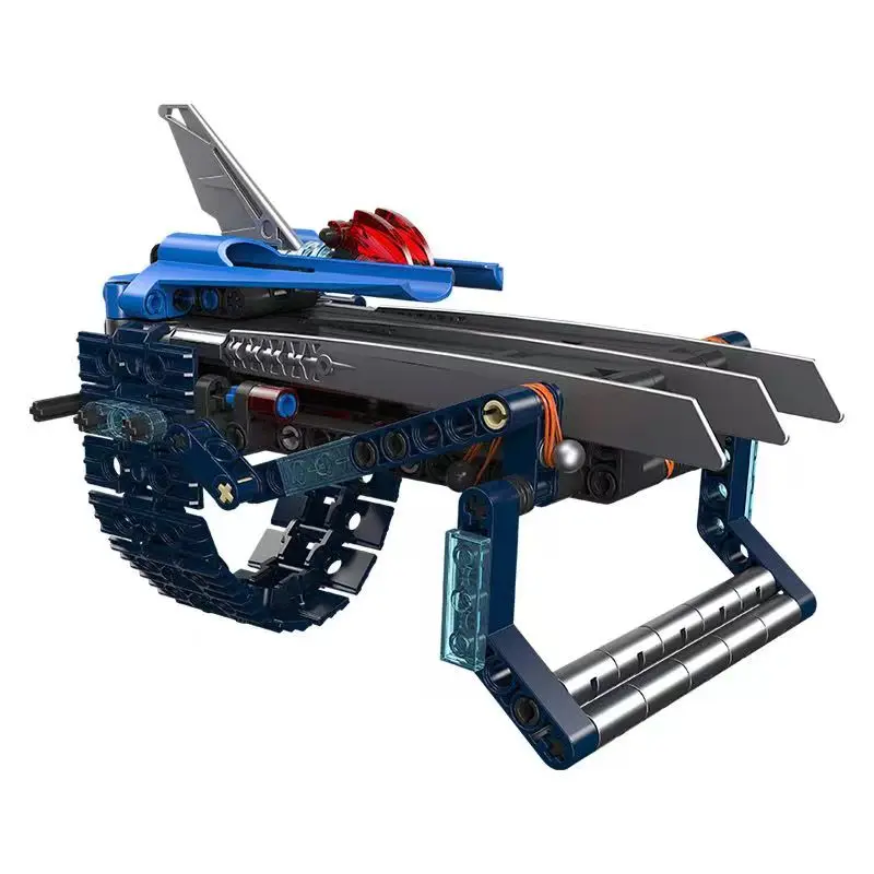 New building bl811 Ice Wolf Claw DIY building block assembly sharp blade retractable boy assembly puzzle block toy gift