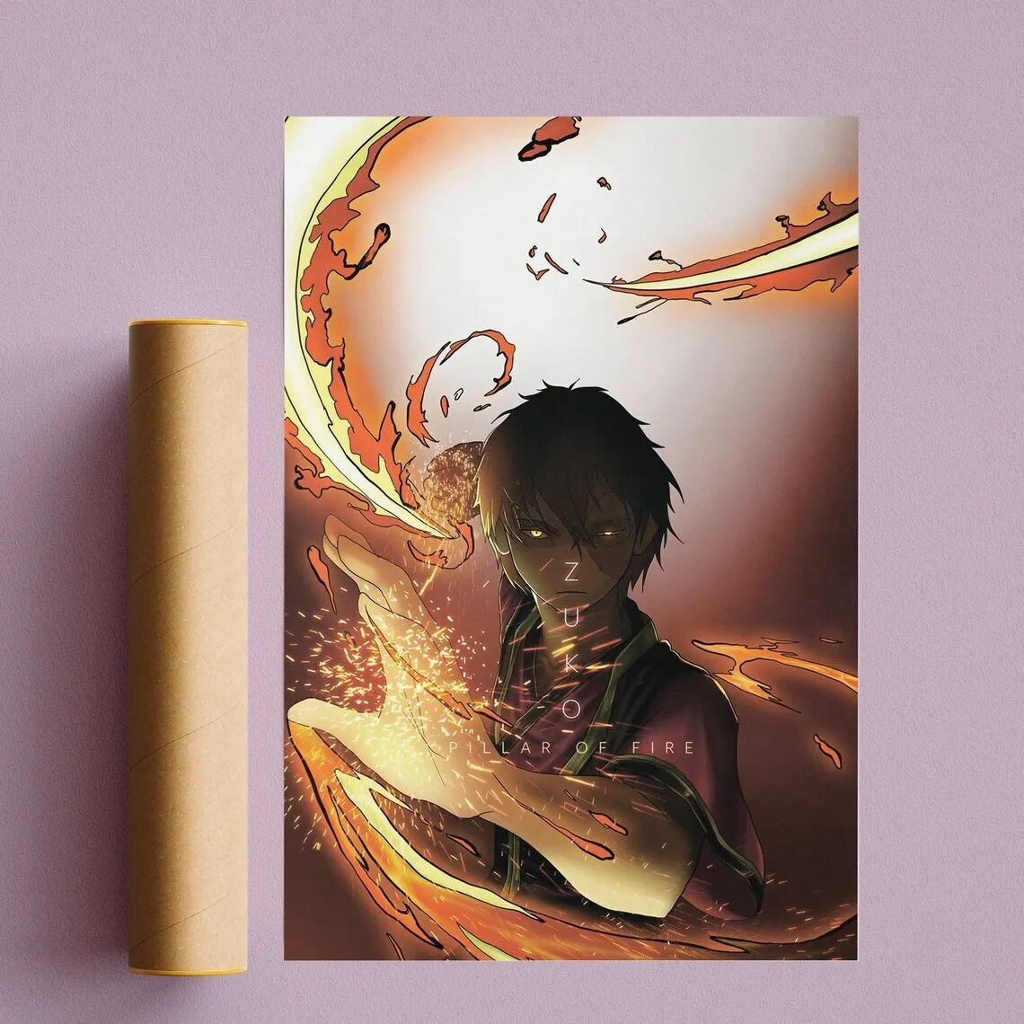 Avatar The Last Airbender Canvas Print Wall Art - Iconic Characters Home Decor
