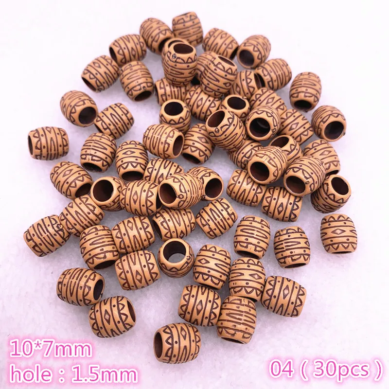 Acrylic Beads 10-100pcs For Jewelry Making DIY Children Handmade Bracelets Necklace