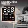 HITBOX Protable 2 in 1 Mini Welding Machine 200A ARC MMA LIFT TIG Welder IGBT Inverter Digital Display for Home DIY 110V/220V 2