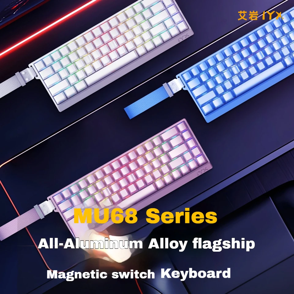 IYX MU68 Pro MU68 Ultra Mechanical Keyboard Magnetic Switch 8k