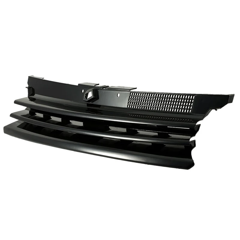 N68R--블랙 자동차 그릴 프론트 후드 그릴 (폭스바겐 골프 4 MK4 GTI R32 1997-2004 1J0853655G, 블랙 자동차 그릴 프론트 후드 그릴)