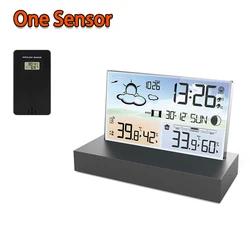 Enhanced Multifunctional Digital Weather Station with Alarm Clock and Calendar (1 Sensor)