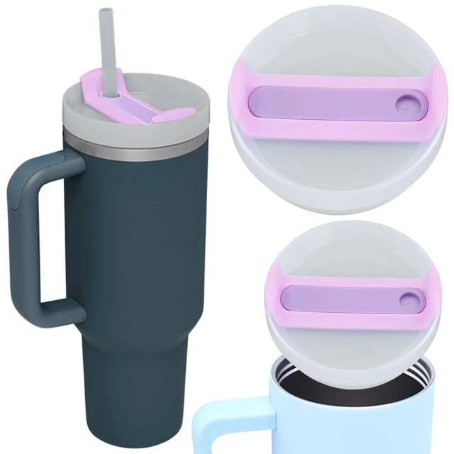 2 Coperchi Di Ricambio Per Stanley Cup 40 Oz - Con Cannucce, A Prova Di Perdite - Foto 8