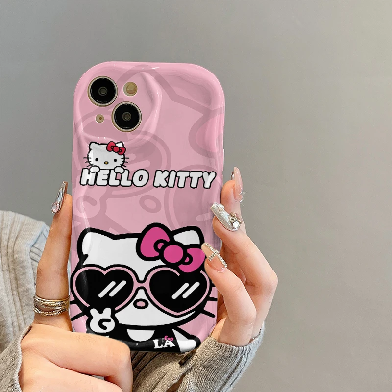 thumbnail image 1 of Sanrio funda de teléfono suave Hello Kitty para Samsung Galaxy S23 S22 Ultra Plus S21 FE A73 5G A72 A71 A54 A53 A52 A51 4G A50S A50, 1 of 4