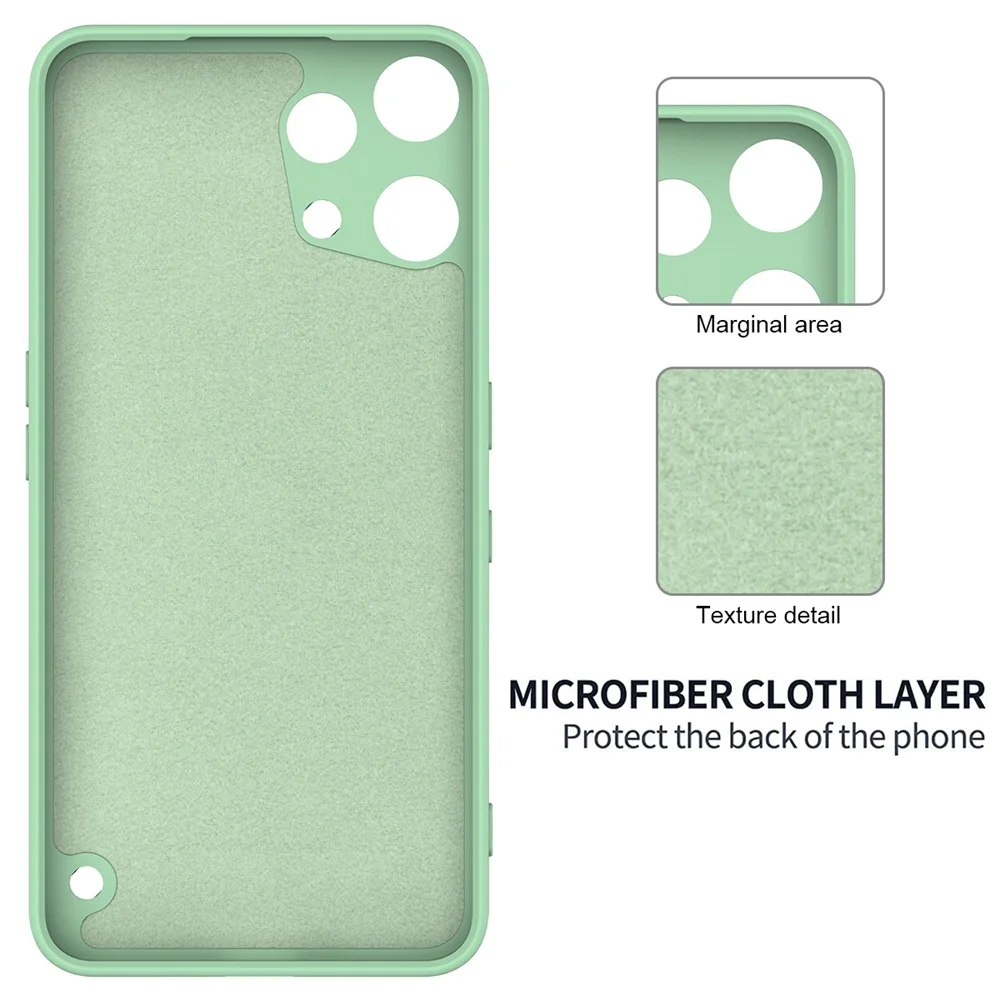 Ultra Silicone Skin Case with Microfiber Lining and Rugged Armor Design