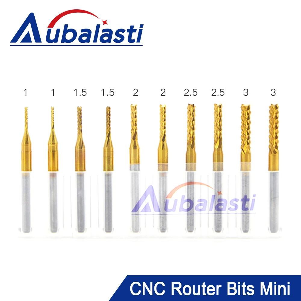 Carbide Cnc Machine Router Bit Carbide Milling Cutters Kit Carbide