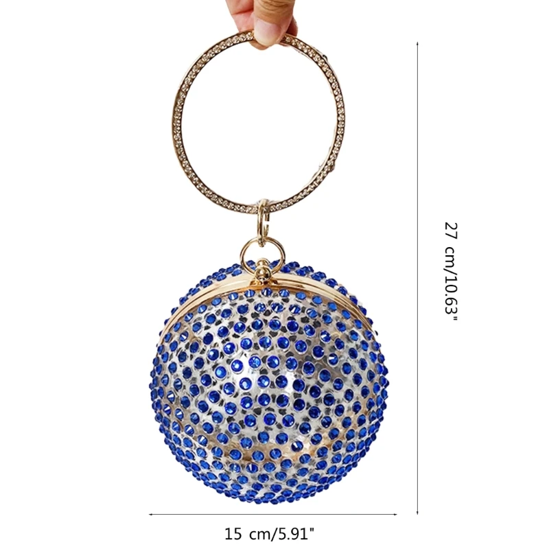 Trendy Acrylic Handheld Bag Evening Bags with Chain Strap for Fashionable Ladies E74B