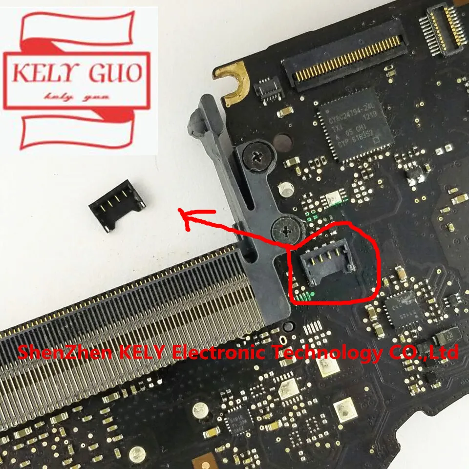 10 Pz/Lotto Connettore Altoparlante Per Macbook Pro A1278 A1286 A1260 A1226 Mac Mini 4Pin