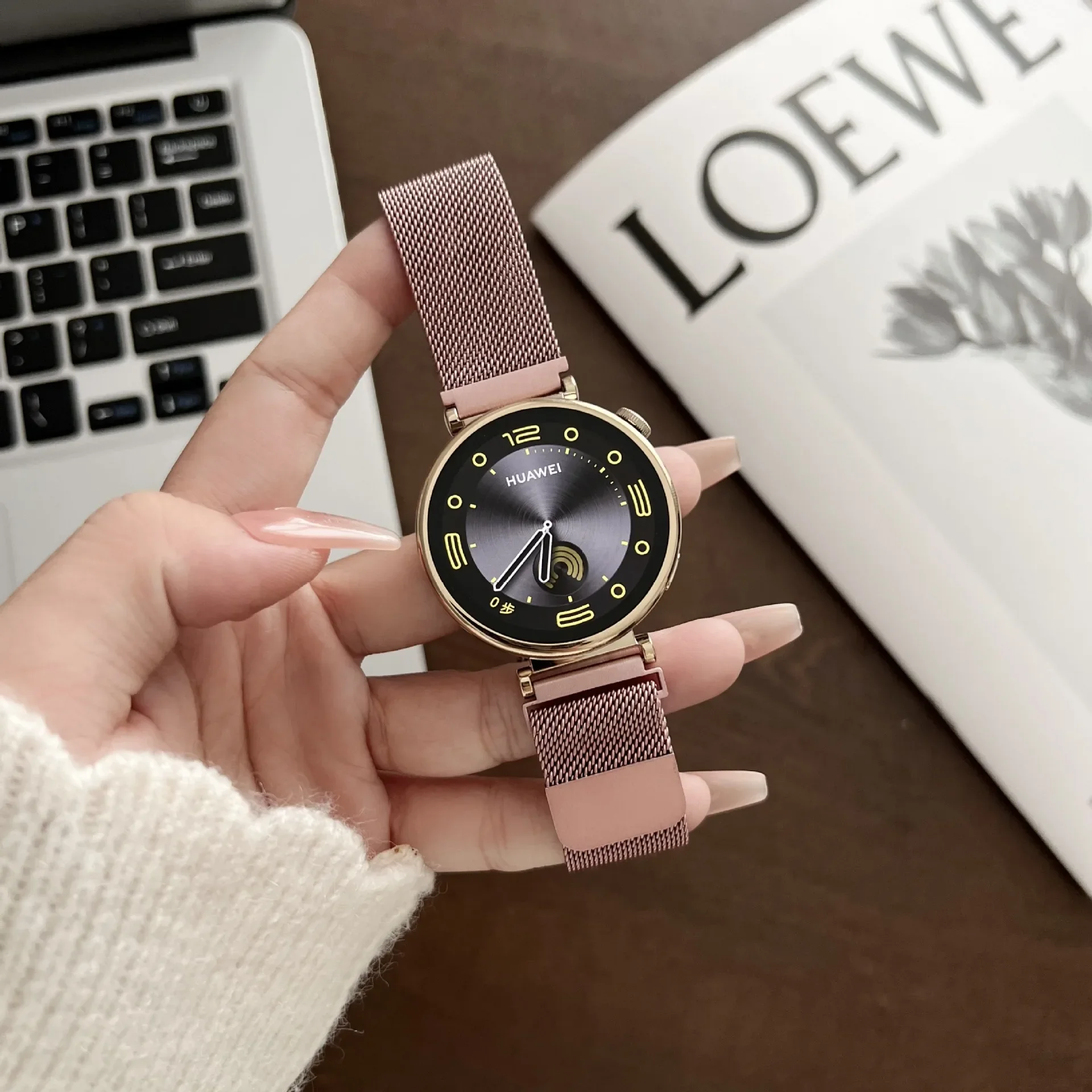 Magnetic Milanese Metal Strap - Elegant Replaceable Wristband