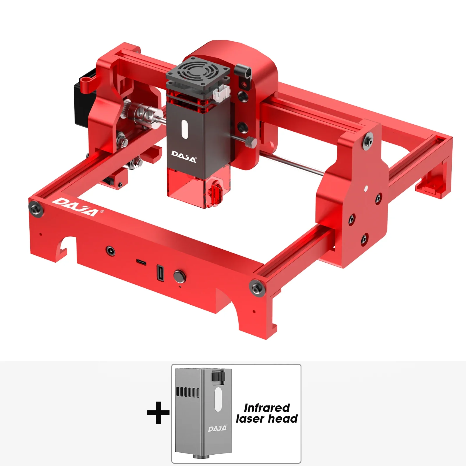 DAJA レーザー彫刻機 A7 mini Pro レーザーカッター Daja A7 Mini Pro 5w/10w Laser Engraving & Cutting Machine For Wood