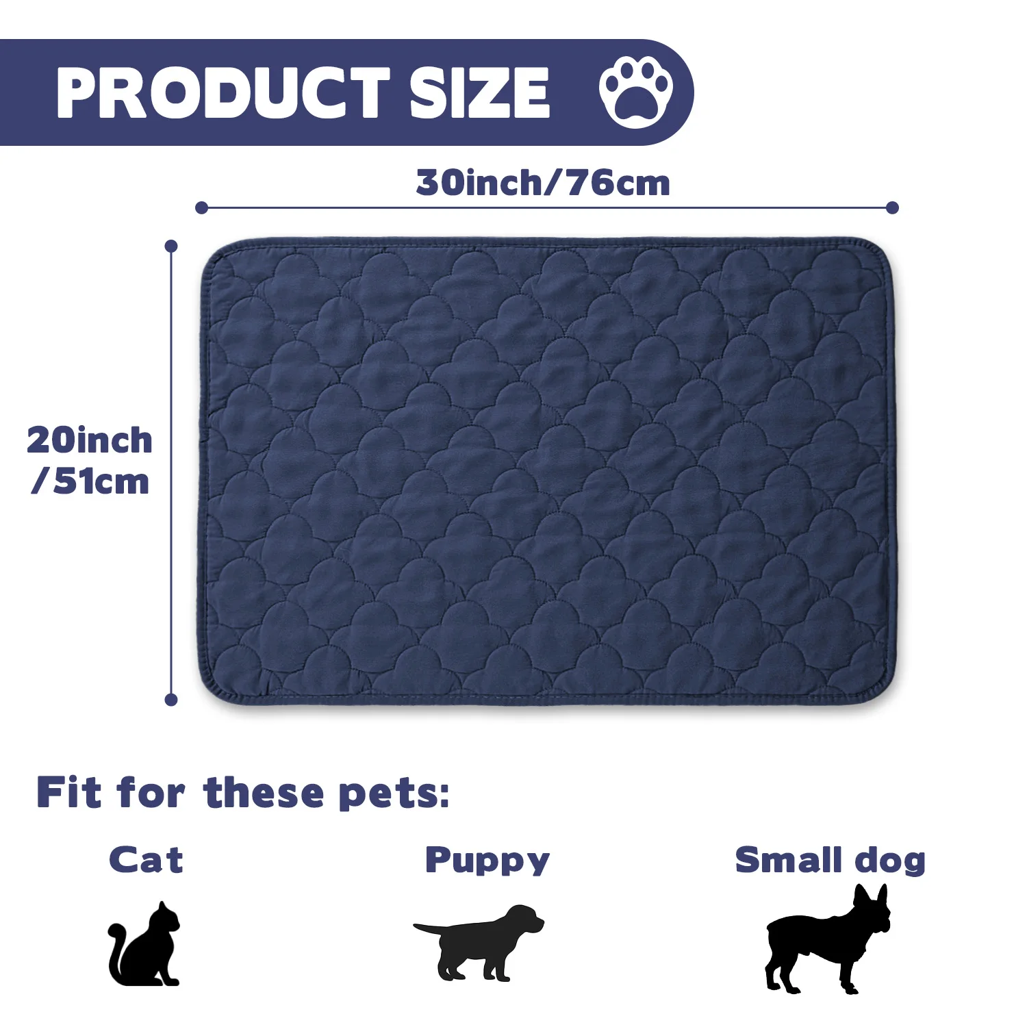 Double-Sided Waterproof Dog Bed Cover Pet Blanket Sofa Couch Furniture Protector for Kids Children Dog Cat