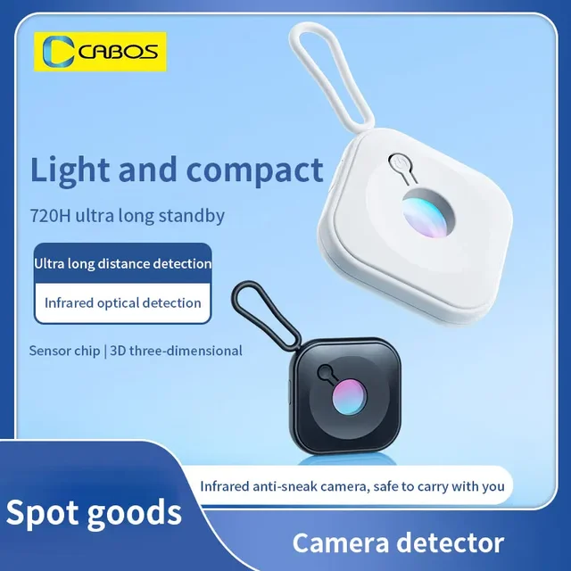 Camera Detector for Hidden Camera Portable Pinhole smart home Lens Detect Gadget Anti-Peeping Safety Protection Candid Detector 2