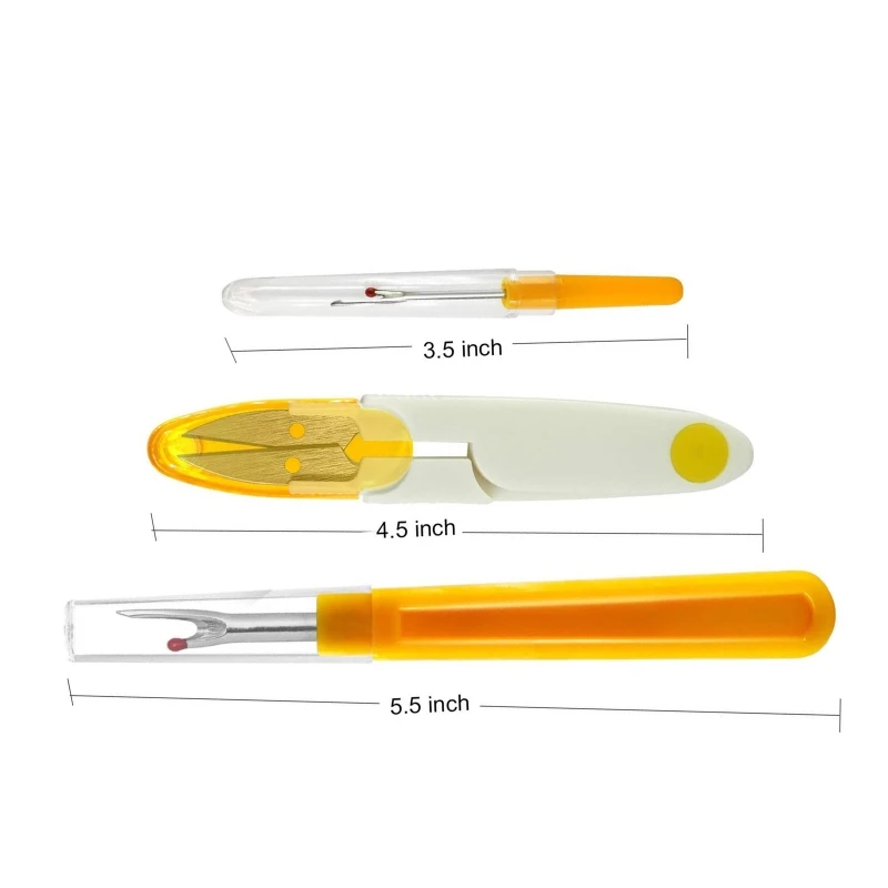 3 kousky přenosné šev sada nerez nitka unpicker steh unpicker dropship