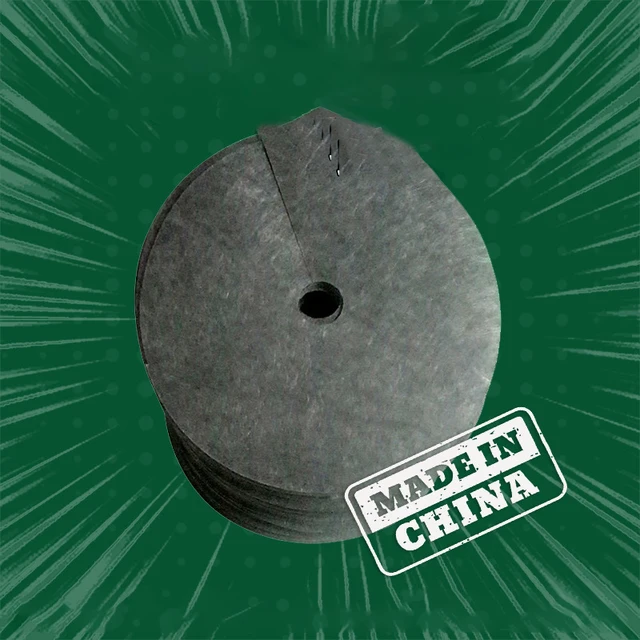 10 Darabos Gyomlálószövet -Burkolat, Amely Nem Szőtt A Fa Zöldségkert Átmérőjének Védelme Szőnyeg Ökológiai Kontroll Ruhával - Image 4