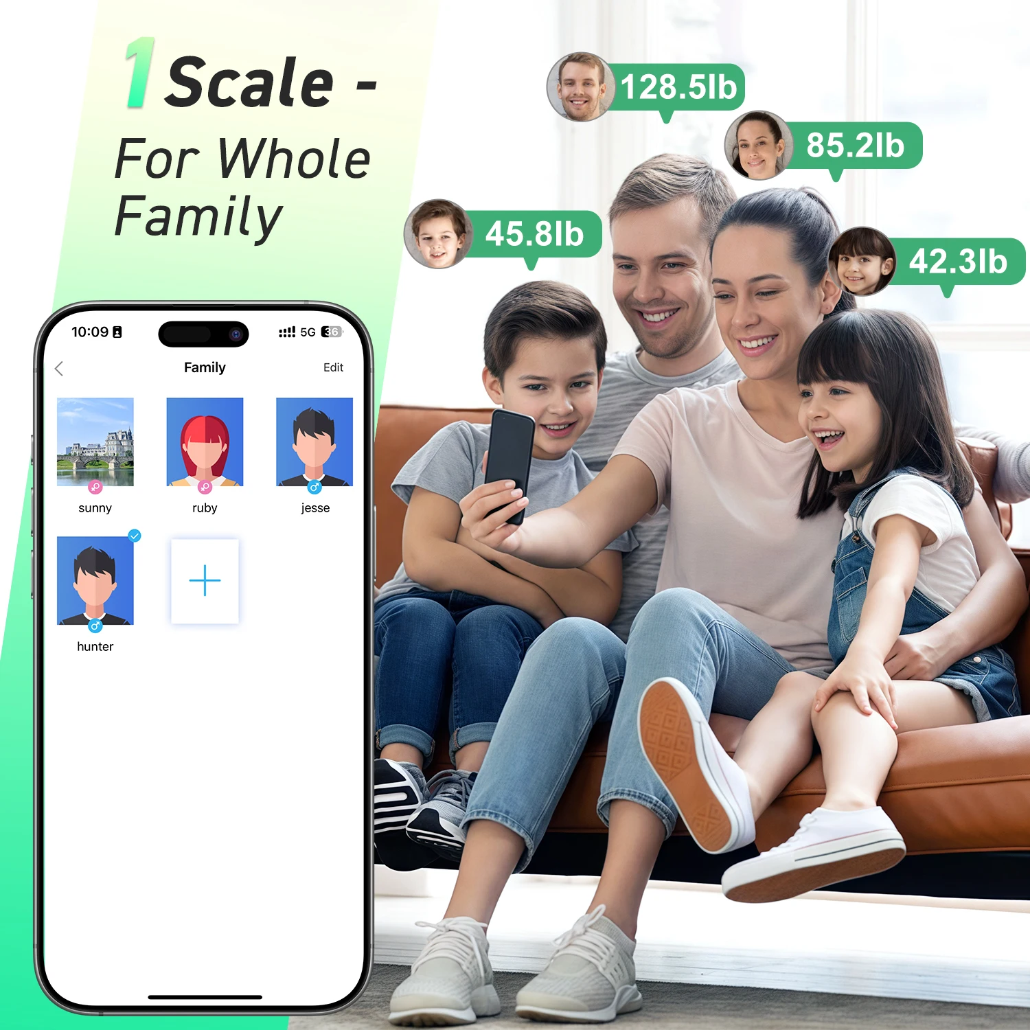 INSMART Digital Weight Scale Person Body Balance Inteligente Adult 180kg Bioimpedance Scale Smart Body Fat Professional Scales 5