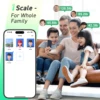 INSMART Digital Weight Scale Person Body Balance Inteligente Adult 180kg Bioimpedance Scale Smart Body Fat Professional Scales 5