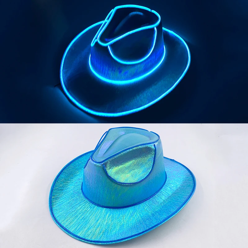 blue hat