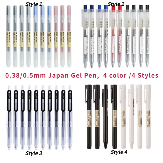 Japanese Ballpoint Pen, Muji Japanese Pens, Ink Ballpoint Pen