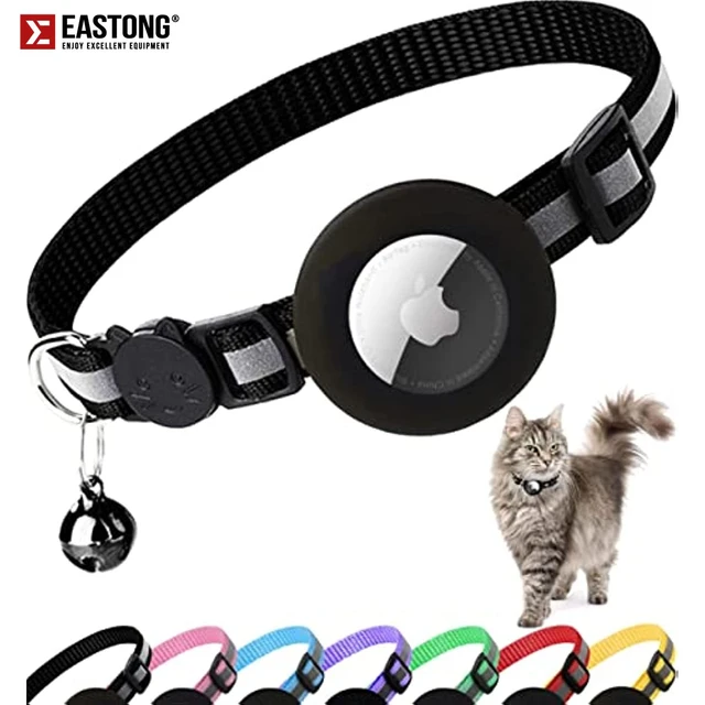 Collier de chat Airtag Casting avec support Apple Air Tag, clochette pour  petits chats Wallking - AliExpress