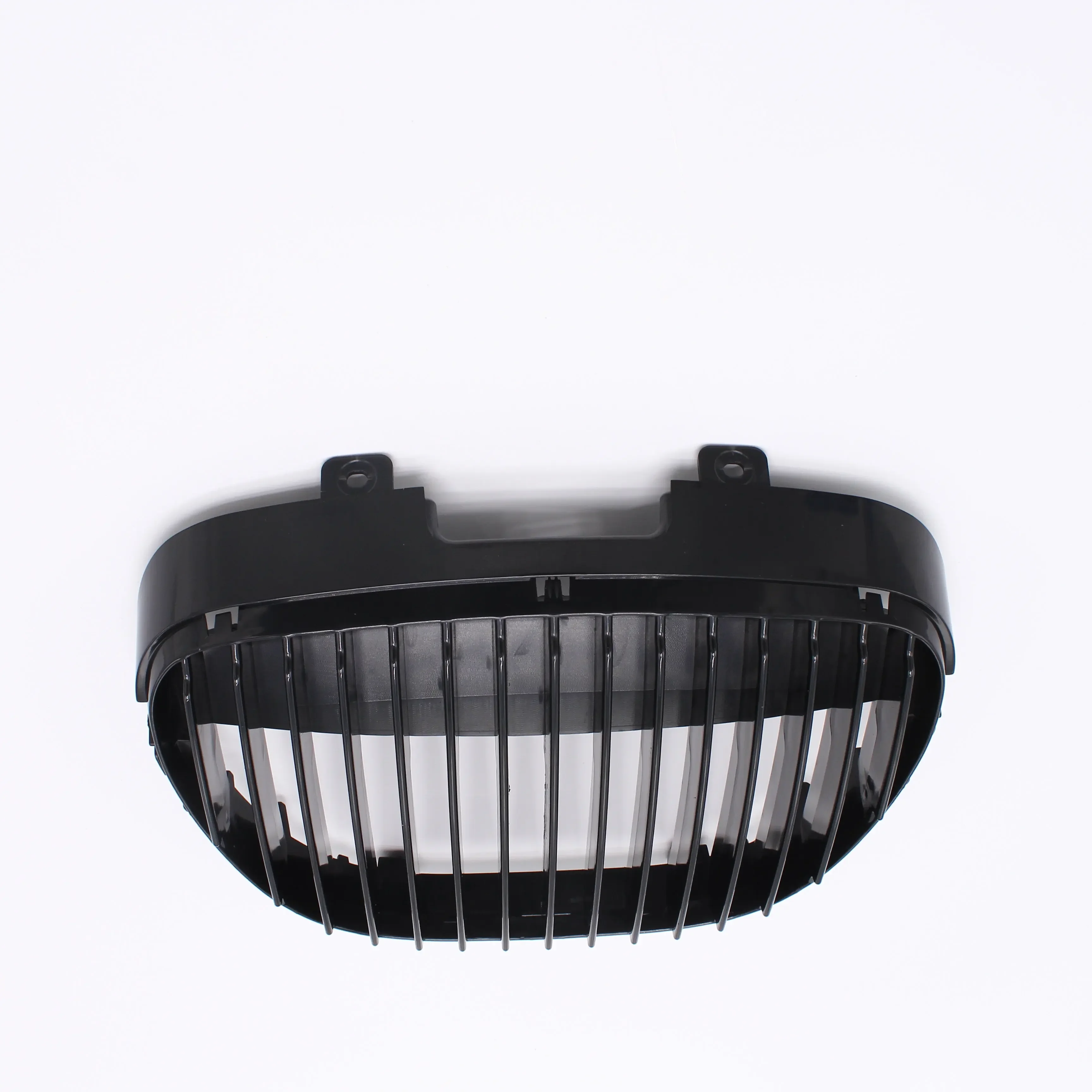 Calandre Supérieure Avant Pour Seat Ibiza 6L 2002-2009 Et Cordoba - Paire De Grilles Noires En Plastique