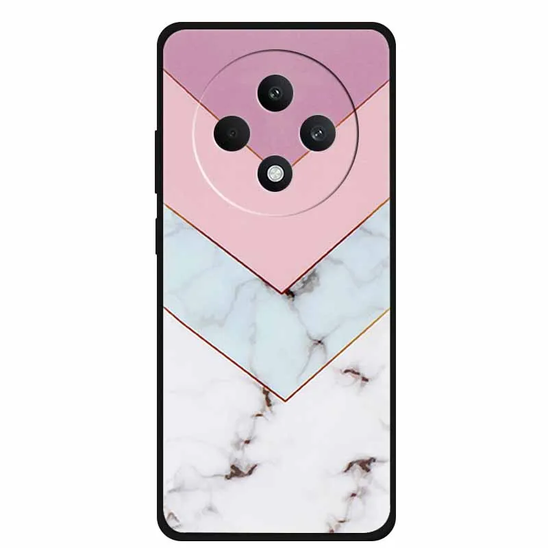 Elegant Marble Design Phone Case - Luxury Soft Silicone Bumper & Color Shield