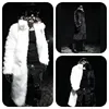 Men's Fashion Trend Personalized Imitation Fur Long Fur Coat 1