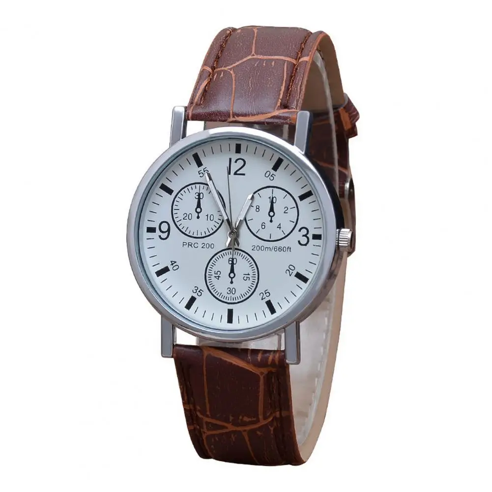 Men Quartz Watch Adjustable Strap