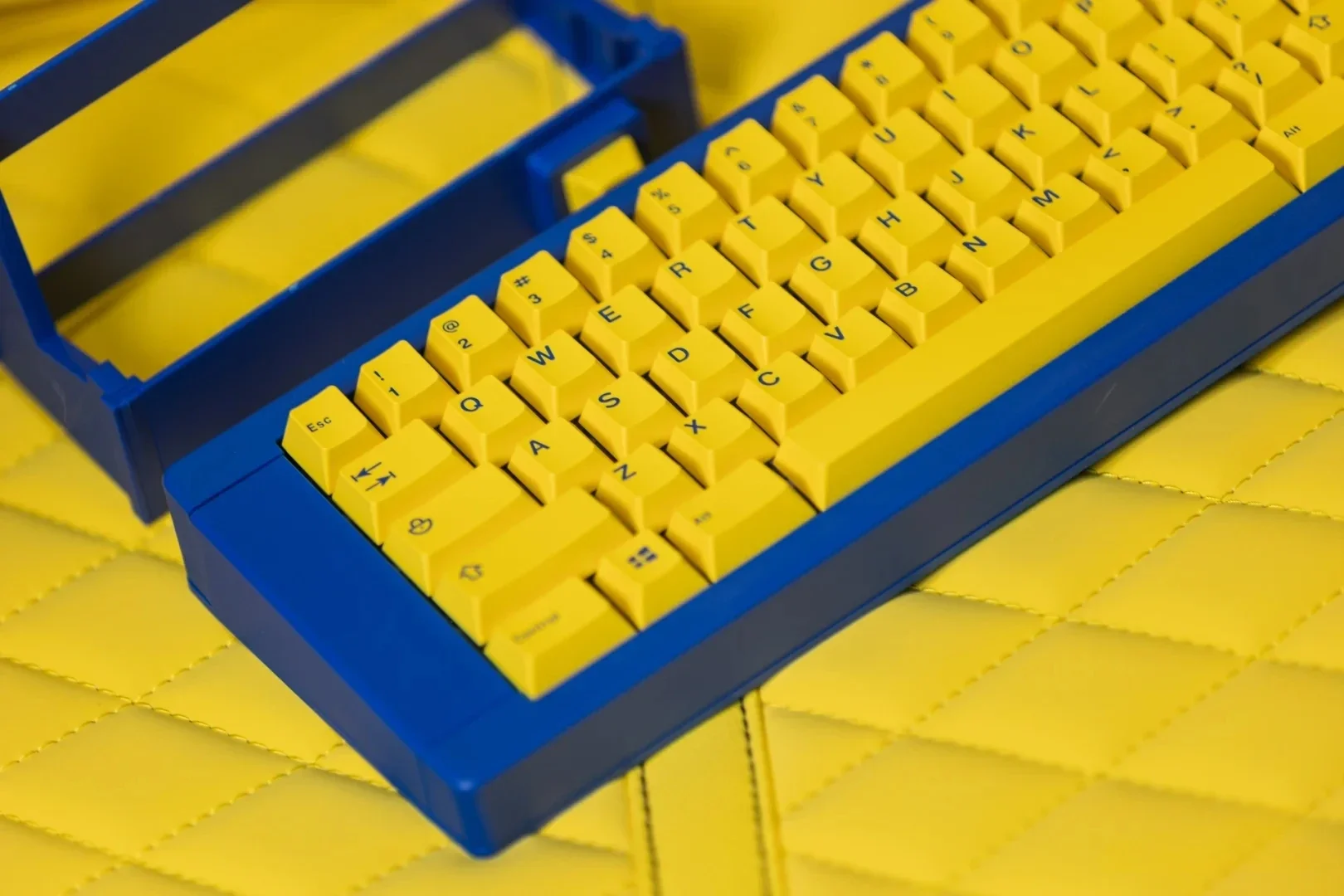 Jtk Ikey-amarelo Azul Tema Keycap Grupo Cores Abs Custom Keyboard Cap Cereja Perfil Key Cap Acessório Teclado Mecânico - Imagem 3