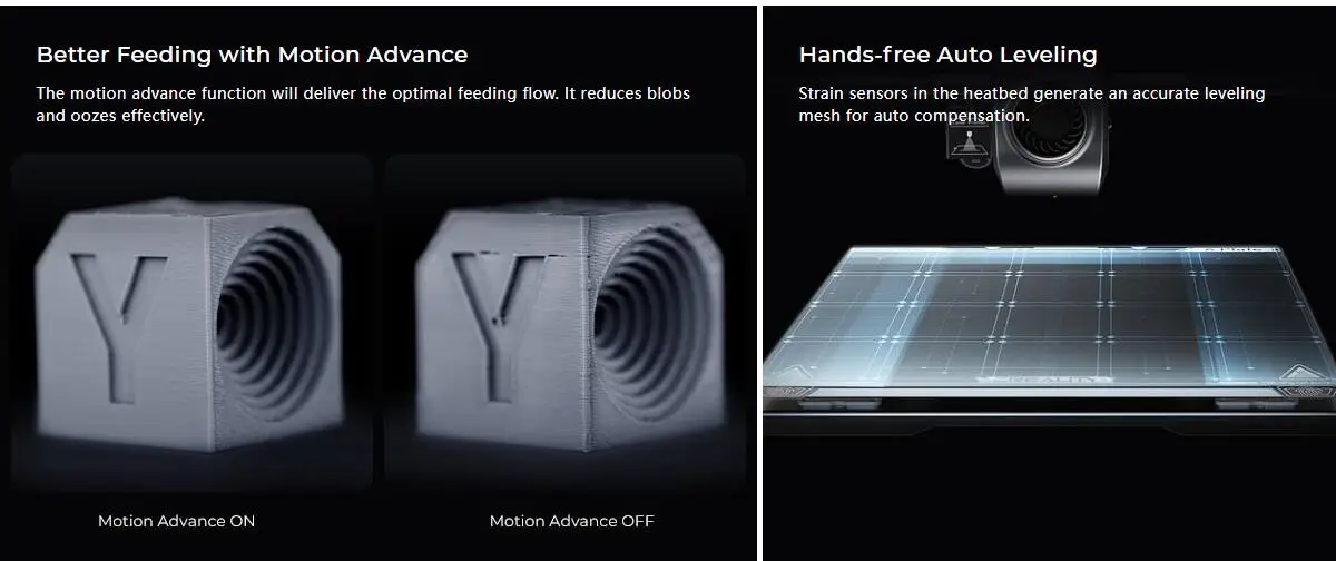 S6782d827a7554c92b9d4b78a2c80d351H Creality Official K1 Max drukarka 3D 600 mm/s prędkość drukowania dwubiegowa wytłaczarka z napędem bezpośrednim EU/US/UK wtyczka K1 Max drukarka