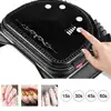 64W UV LED Nail Dryer Salon Nail Lamp 32LEDs for Curing All Gel Nail Polish With Automatic Sensor for Manicure Pedicure 100-240V 4