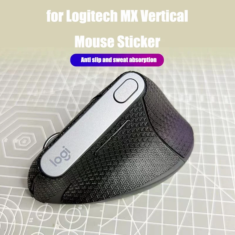 Logitech mx Vertical Mouse Grip Tape Adesivo Antiderrapante Skate Skate Profissional Pele de Lagarto Chupar Almofada de Suor
