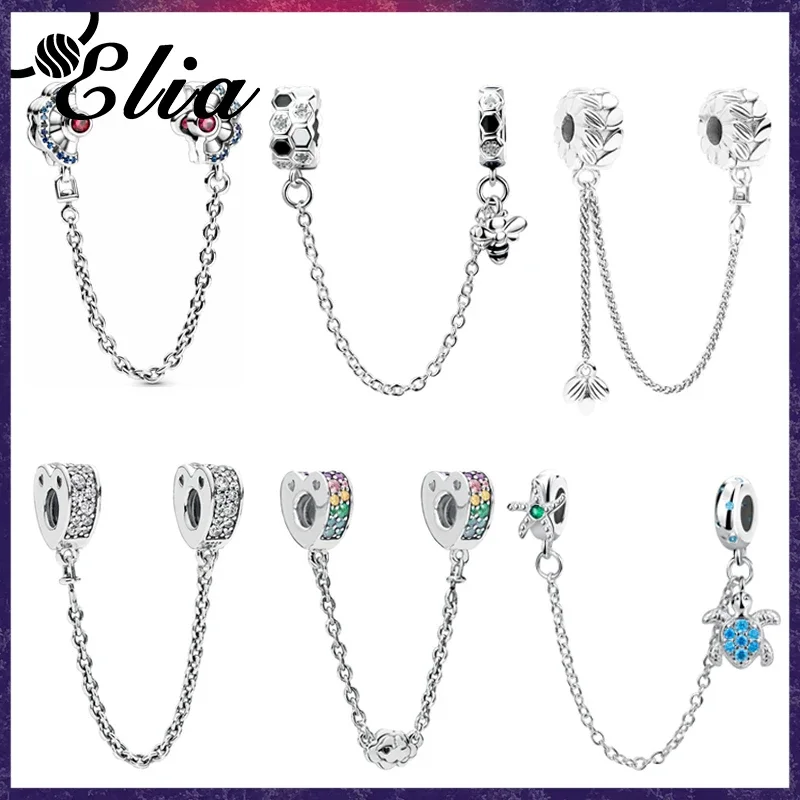 

Высококачественные ювелирные изделия из бутика S925 стерлингового серебра, безопасные цепи в виде черепахи и звеньев, подходят для красивых женщин, c