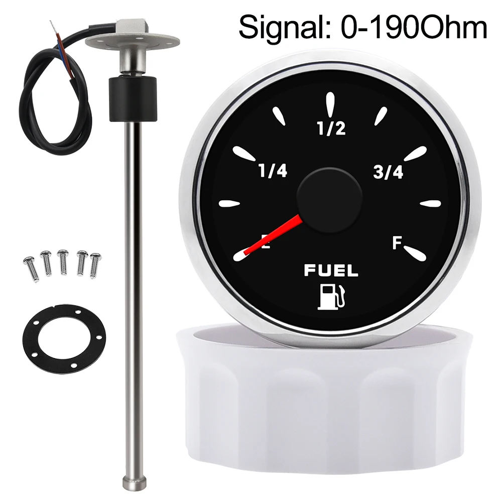 52mmFuelTankLevelGauge0190OhmFuelLevelSensorFuelLevelGauge