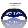 TFSCLOIN SUN X19MAX Touch Screen UV LED Nail Lamp 72LEDs Fast Drying Nail Gel Polish Manicure for Lamp with Auto Sensor 4