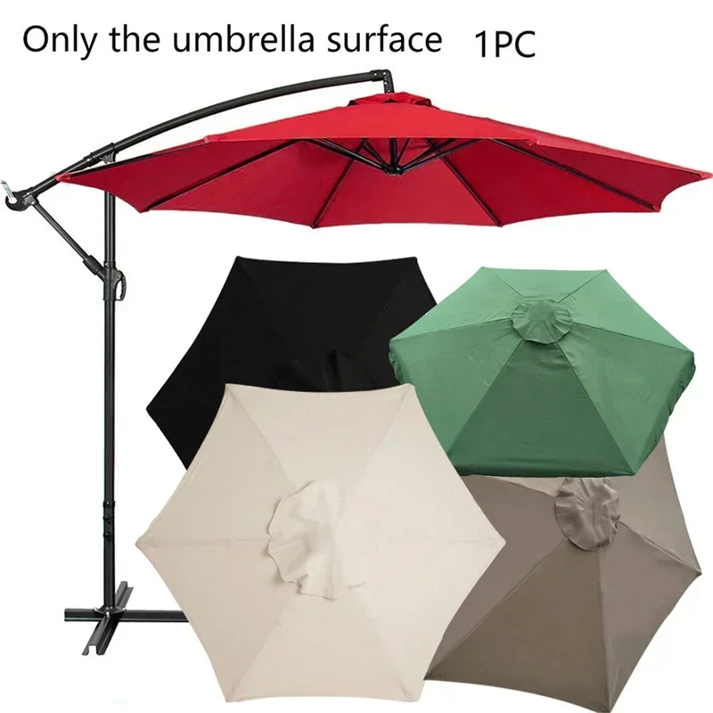 Garden Umbrella Replacement Canopy 6/8Ribs Outdoor Awning Sunshade Cover Waterproof Top Fabric waterproof tarpaulin tarpaulin rain cover waterproof tarp ultralight tarp camping canopy