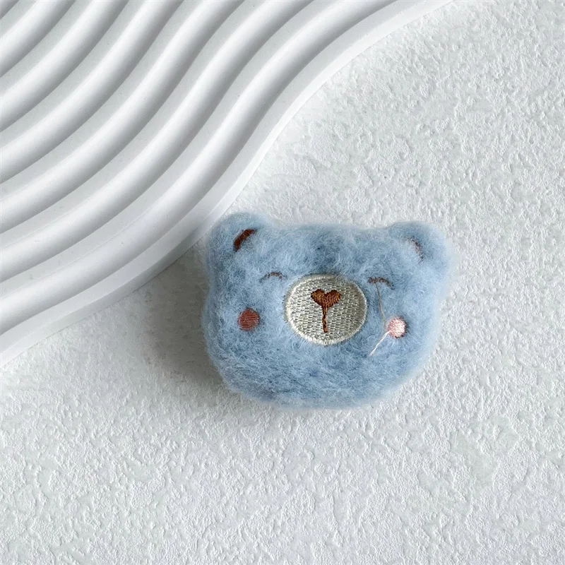 Adorable Fluffy Cartoon Plush Phone Holder and Grip Stand