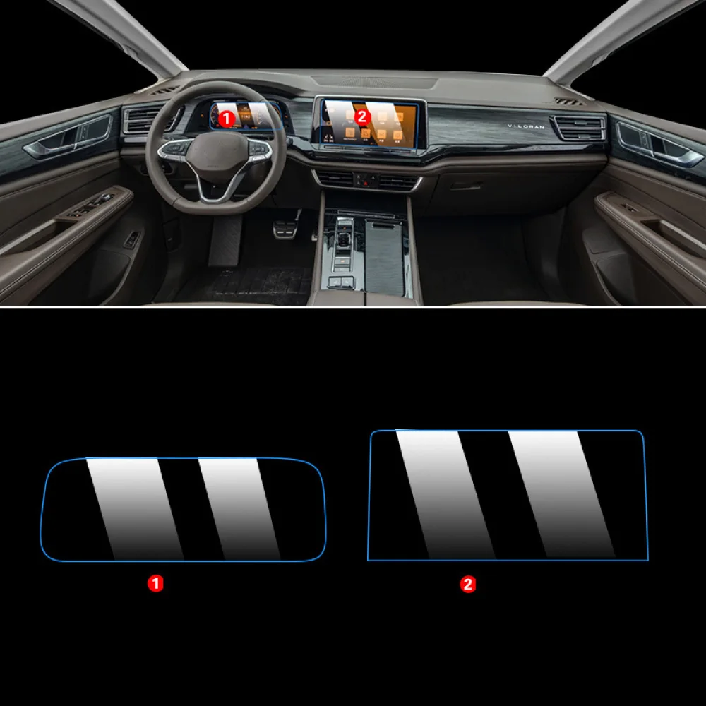 

Центральная консоль из закаленного стекла для защиты салона VOLKSWAGEN VW Viloran 2022 2023