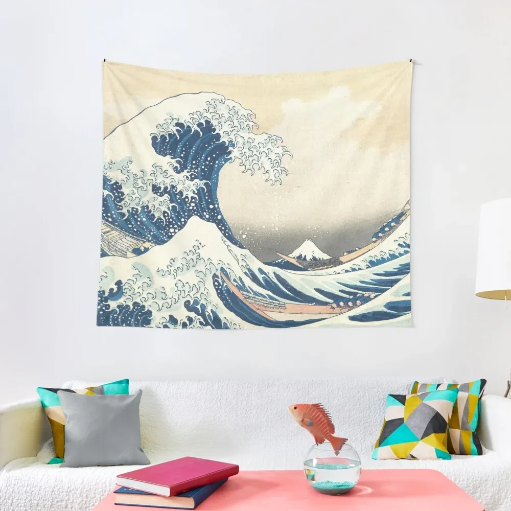 

The Great Wave Off Kanagawa Tapestry Aesthetic Decoration Hanging Wall Wall Decor Outdoor Decoration Tapestry