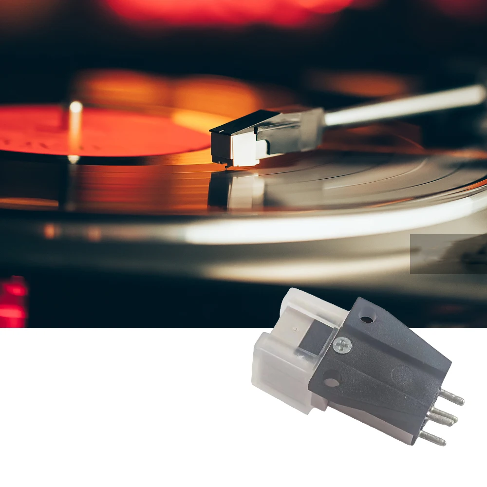 

Premium Performance Magnetic Cartridge Stylus with LP Vinyl Needle for Turntable Record Player reproductor Moving Magnet MM