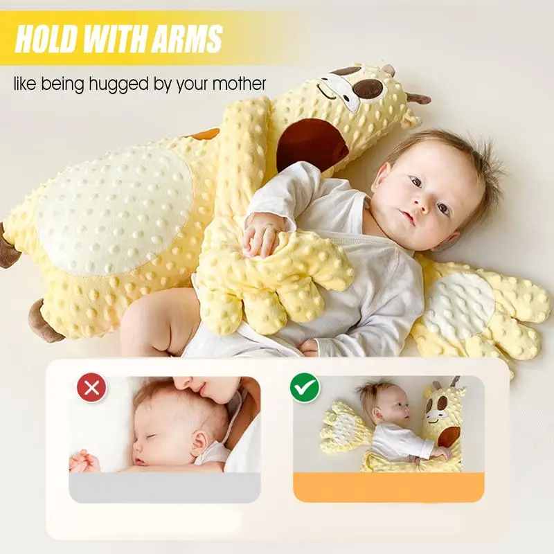 Baby Patter For Sleep 60cm Baby Startle Prevention Sleep Aid Companion Automatic Palm Patting Sleeping Pillow Soothing Toys