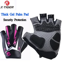 X-TIGER Sports Cycling Gloves Half Finger Women MTB Bike Gloves Running Fitness Gym Riding Motorcycle Bicycle Gloves 1