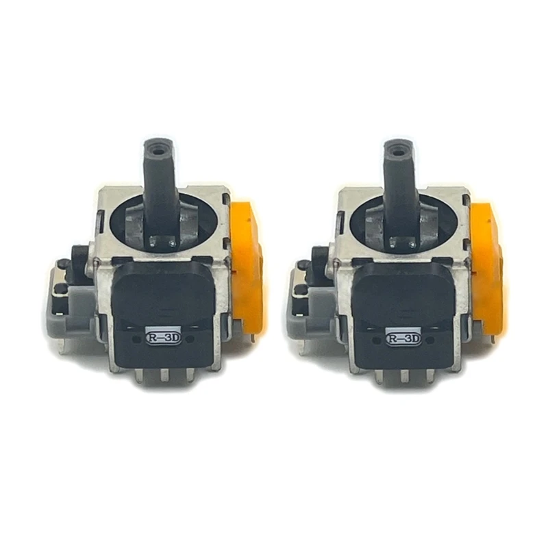 2Pcs Hall Effect Joystick Module Controllers Repair Accessories For PS4 040 050 055 3D Analog Sensor Potentiometer Replacement joystick replacement,silicone analog stick caps,game joystick,joystick module,gaming controller,analog joystick caps
