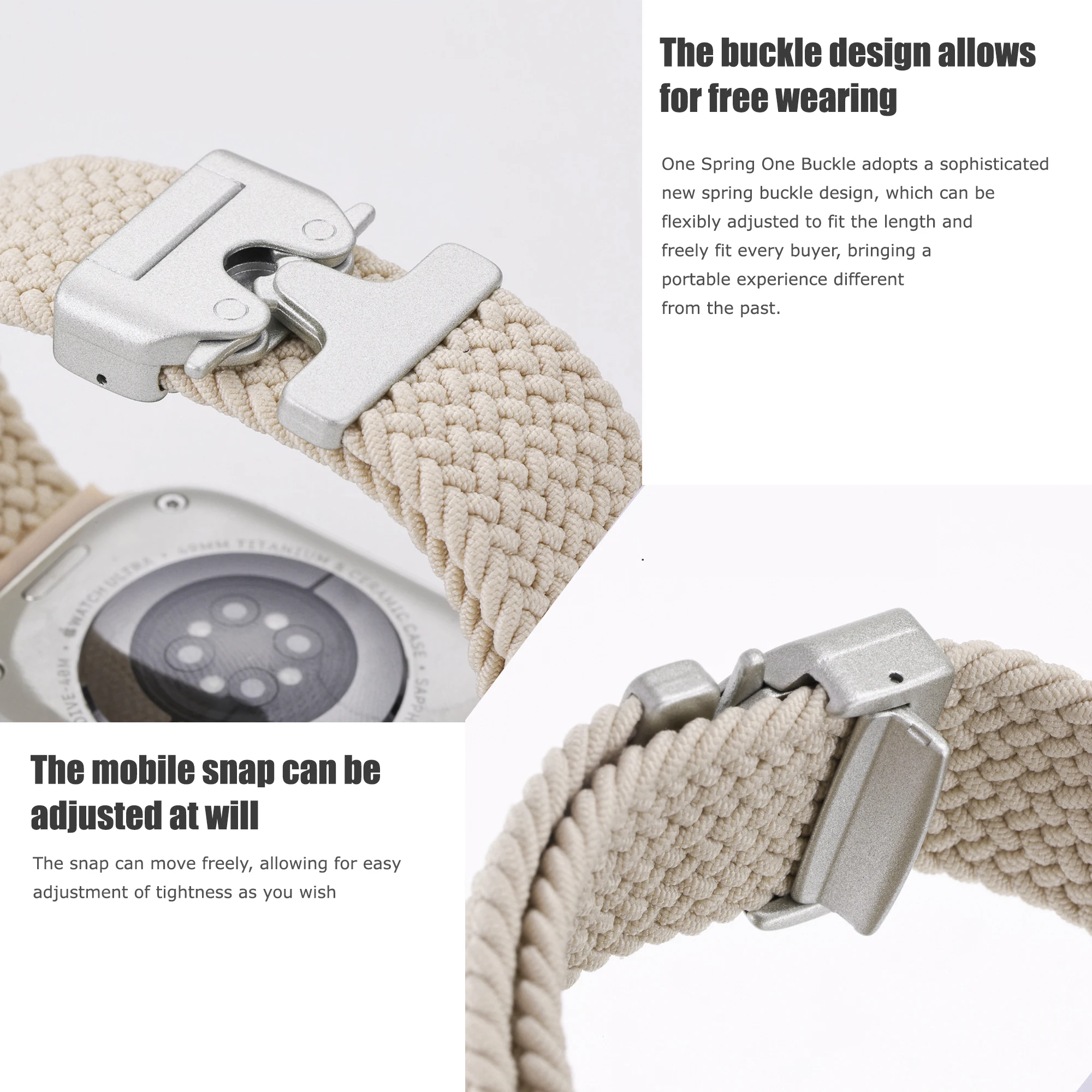 Breathable Braided Nylon Parachute Strap